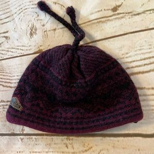 Wool and fleece hat